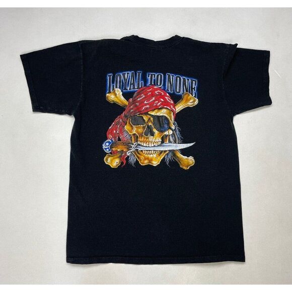 Bike Week Daytona Beach 2011 Skull Loyal To None Graphic T-shirt Men Medium - Picture 1 of 6
